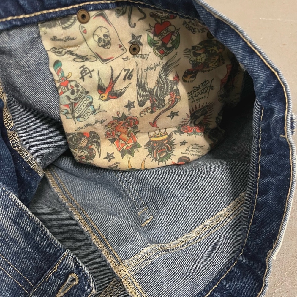 Ed Hardy Denim Shorts - Picture 3 of 3